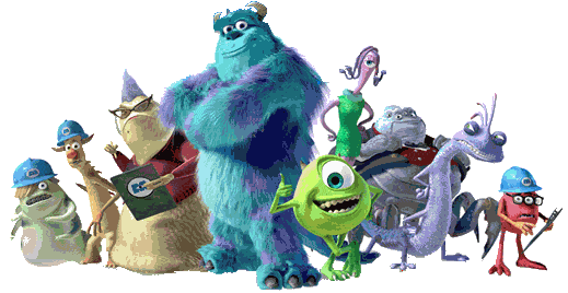 Monsters inc Gifs. Disney Gifs