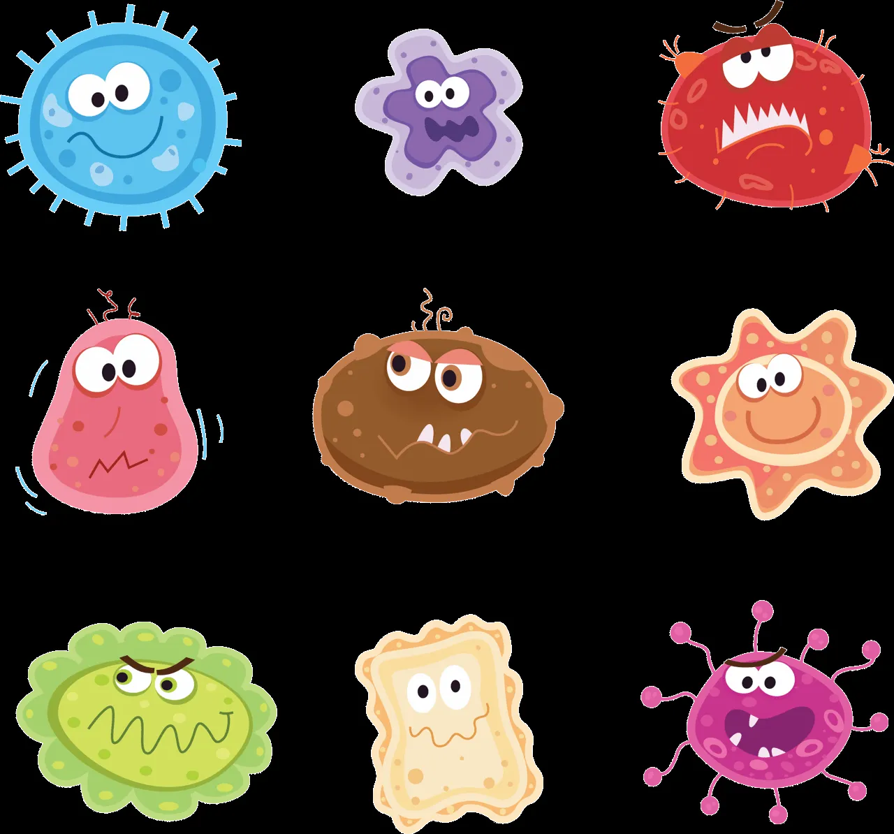 Monsters - Monstruos divertidos Ilustraciones excelente calidad y ... Monsters - Monstruos divertidos Ilustraciones excelente calidad y ...