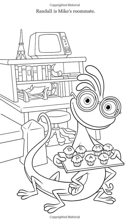 Dibujos de Monster University para colorear - Imagui