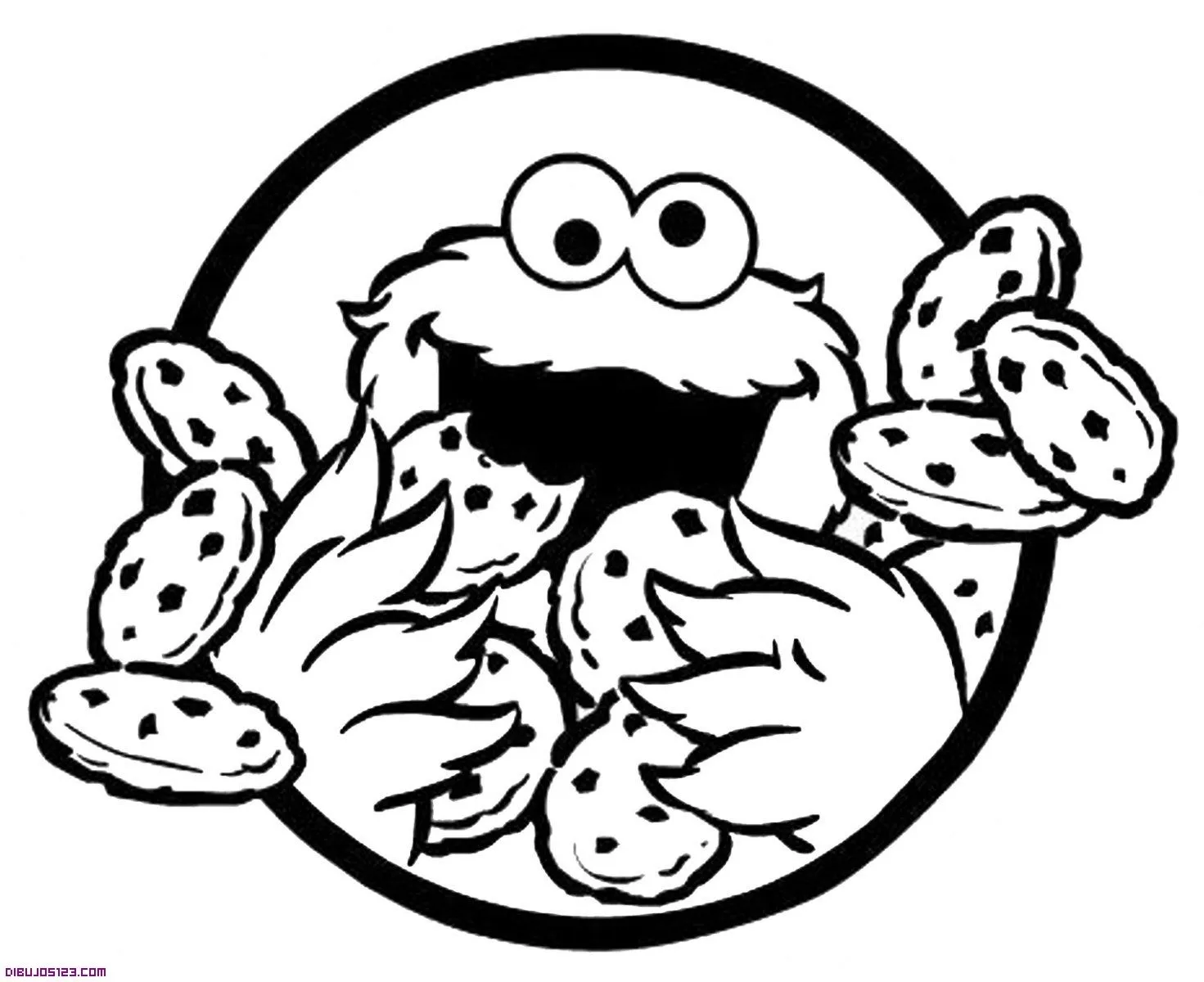 Dibujos para colorear de come galletas - Imagui Dibujos para colorear de come galletas - Imagui