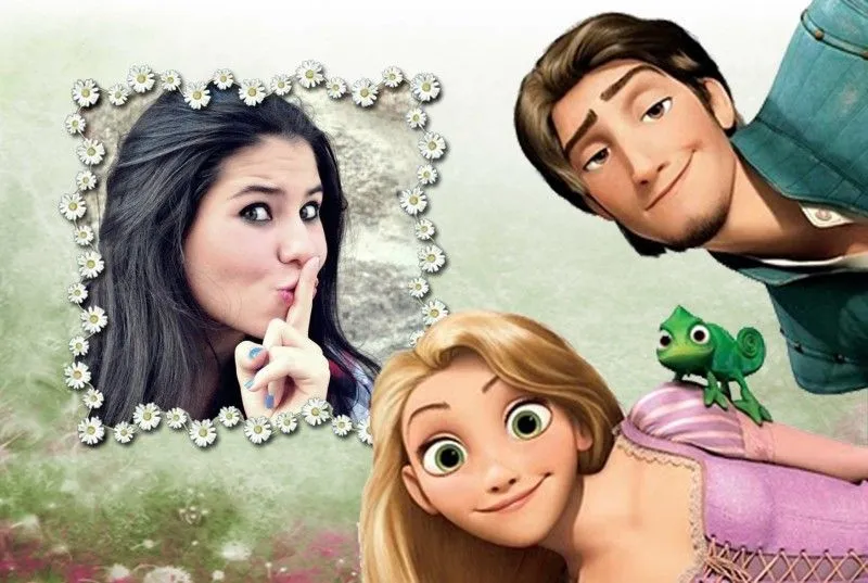 Montagem de fotos | Filmes | Montagem com Rapunzel Enrolados