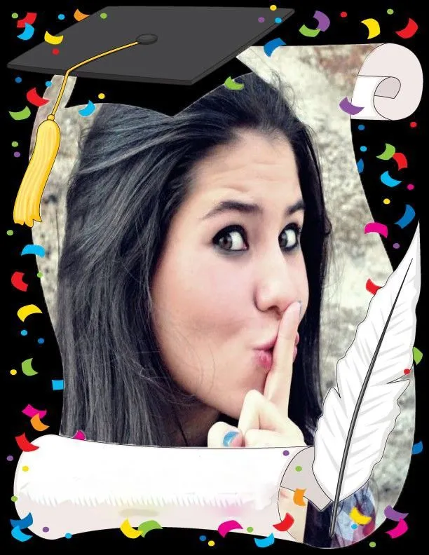 Montagem de Fotos | infantil | Molduras para fotos gratis Diploma Formatura