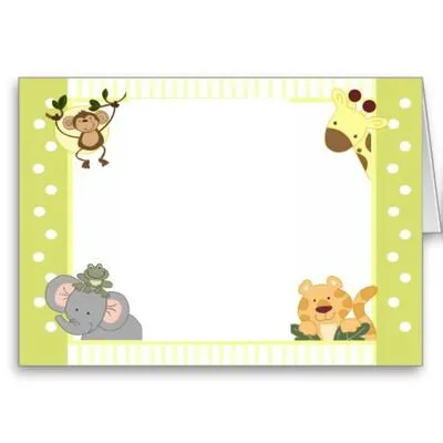 Montaje fotografico carta de safari para bebes - Pixiz Montaje fotografico carta de safari para bebes - Pixiz