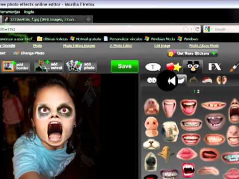 como hacer un montaje con pizap - YouTube
