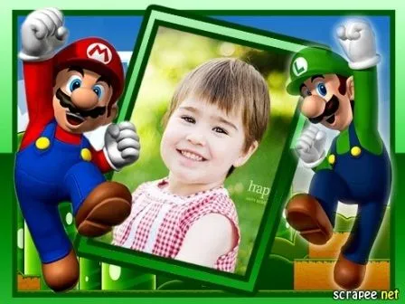MONTAJES PARA FOTOS: Montajes para fotos de mario bros MONTAJES PARA FOTOS: Montajes para fotos de mario bros
