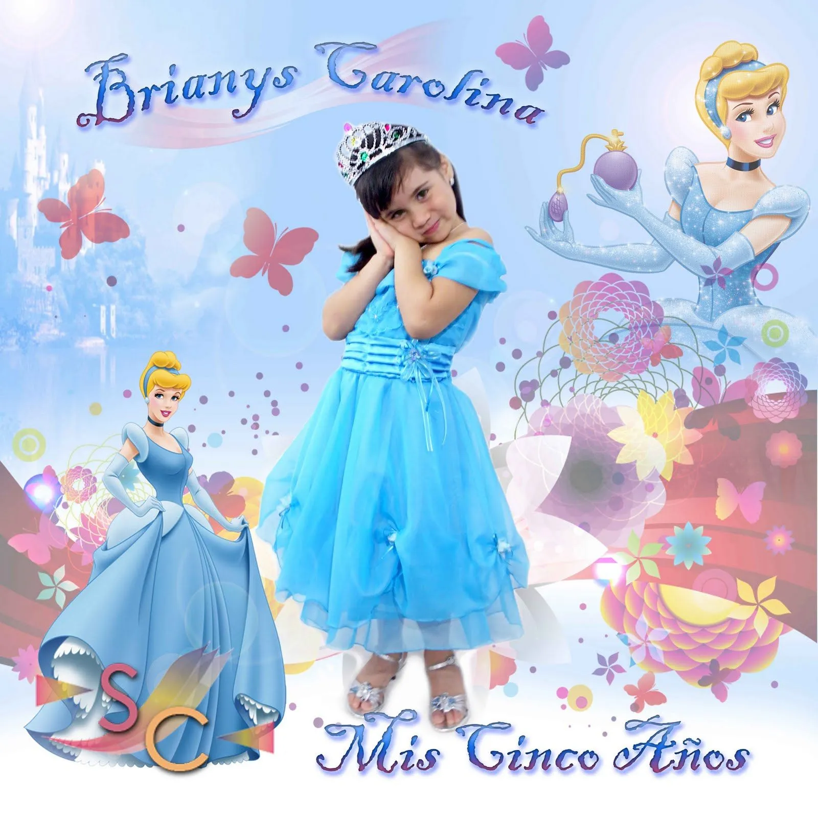 Montajes de princesas para fotos - Imagui