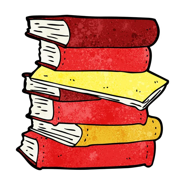 Montón de dibujos animados de libros — Vector stock ... Montón de dibujos animados de libros — Vector stock ...