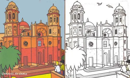 monumentos importantes de España para colorear - Buscar con Google ... monumentos importantes de España para colorear - Buscar con Google ...