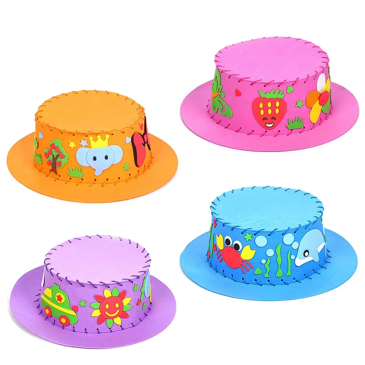 M MOOHAM - Gorro de goma EVA hecho a mano - Sombrero de costura hecho a mano para niños (rojo) : Amazon.es: Juguetes y juegos M MOOHAM - Gorro de goma EVA hecho a mano - Sombrero de costura hecho a mano para niños (rojo) : Amazon.es: Juguetes y juegos