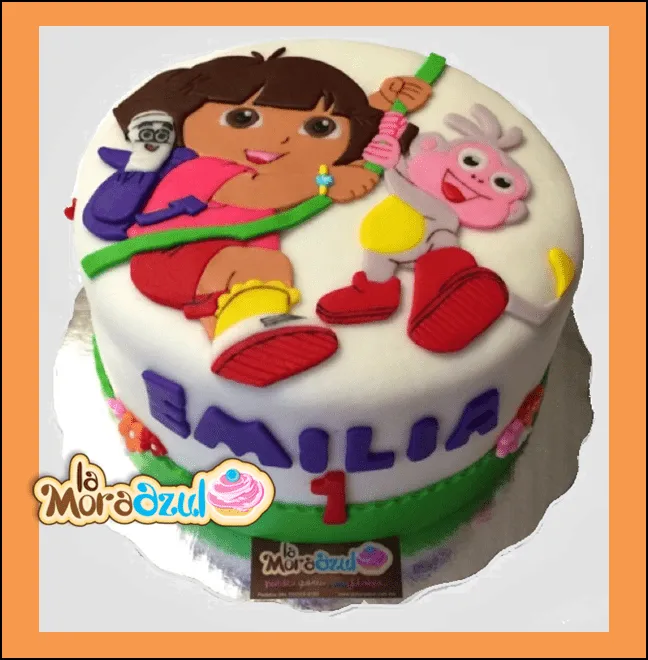 La Mora Azul: Pastel Dora La Exploradora