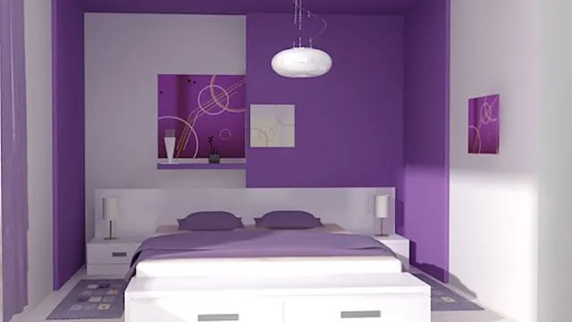 ... morados, lilas, lavanda, berengena,.. : Dormitorios: Fotos de ... morados, lilas, lavanda, berengena,.. : Dormitorios: Fotos de