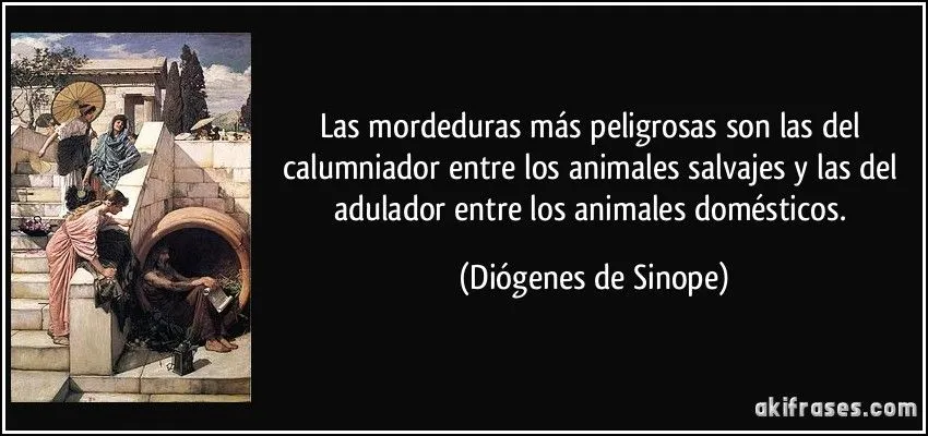Las mordeduras más peligrosas son las del calumniador entre los ... Las mordeduras más peligrosas son las del calumniador entre los ...