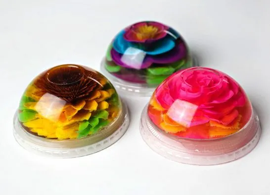 more flowers | Gelatina 3d | Pinterest