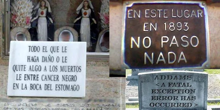 Para morirse de la risa: los epitafios más divertidos de la ... Para morirse de la risa: los epitafios más divertidos de la ...