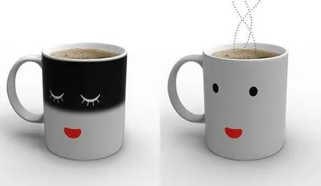 Morning Mug: la taza que se despierta cuando le añades café