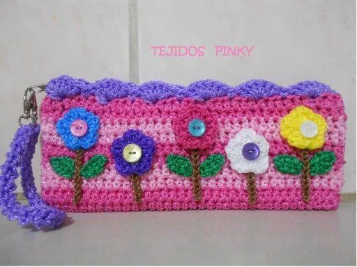 Morral tejido en crochet - Imagui