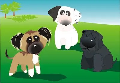 Los Morrones" : caricaturas de perros narigones. | Lau rosendo ... Los Morrones" : caricaturas de perros narigones. | Lau rosendo ...