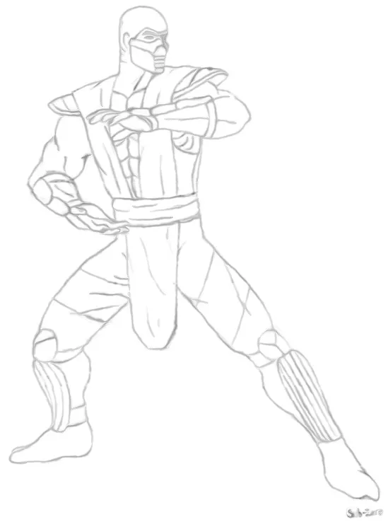 Dibujos para colorear mortal kombat 9 - Imagui