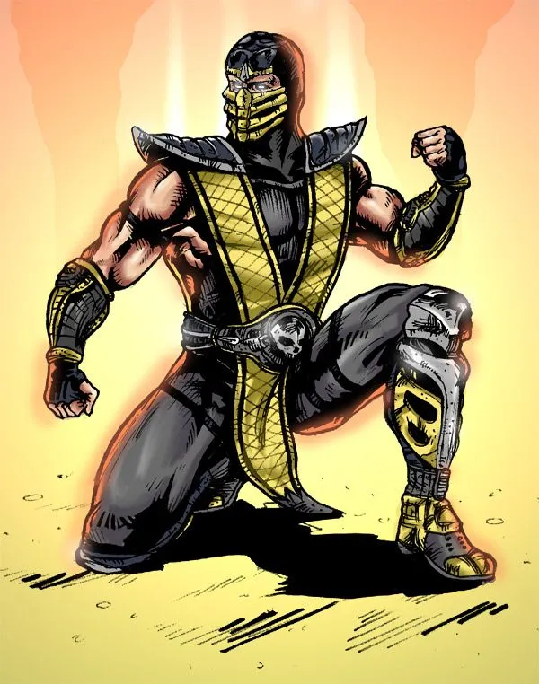 Mortal kombat reptile dibujado - Imagui