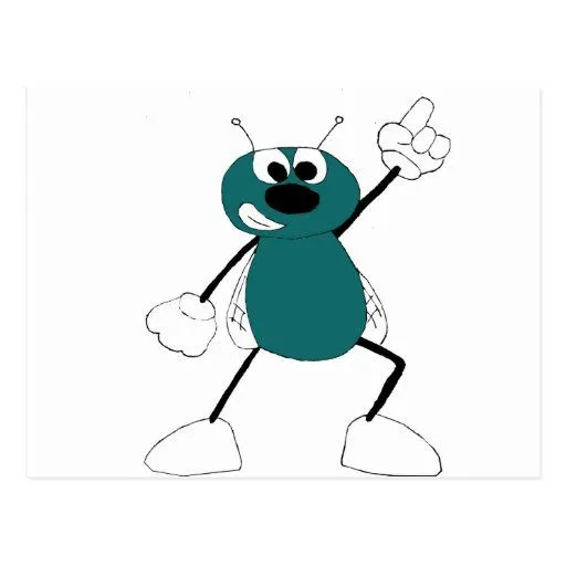 Mosca del baile del disco del dibujo animado postales de Zazzle. Mosca del baile del disco del dibujo animado postales de Zazzle.