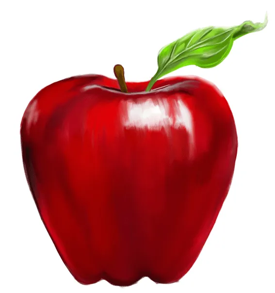 Dibujo de un manzana - Imagui