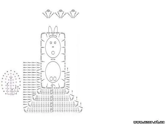 MOSSITA BELLA PATRONES Y GRÁFICOS CROCHET ": Rabbit, Manta Crochet ... MOSSITA BELLA PATRONES Y GRÁFICOS CROCHET ": Rabbit, Manta Crochet ...