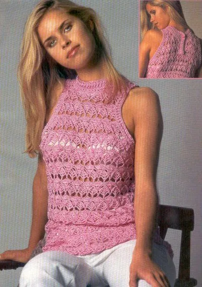 MOSSITA BELLA PATRONES Y GRÁFICOS CROCHET ": Blusa a Crochet