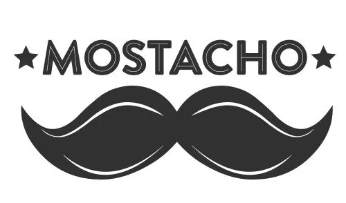 Mostachos de colores - Imagui