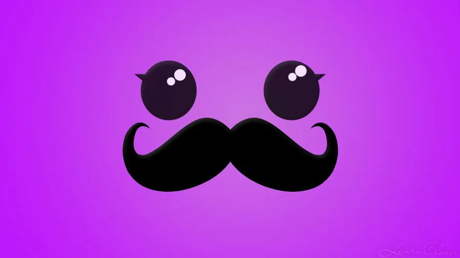 Mostacho de colores para fondo de pantalla - Imagui