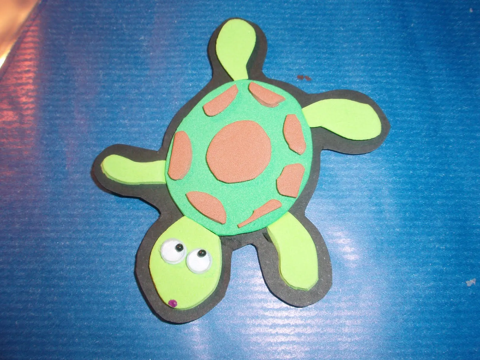tortuga 2 colores (foamy)