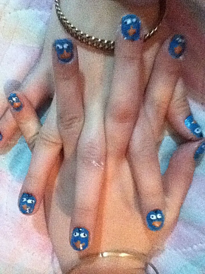 Mother of Polish…!!*: Perry the Platypus naiils..!! Mother of Polish…!!*: Perry the Platypus naiils..!!