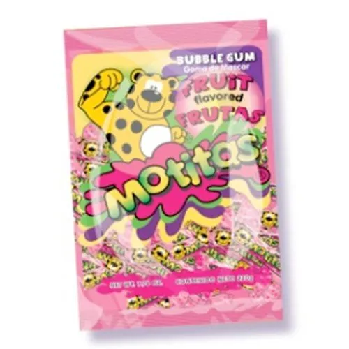 Motitas Fruit Gum - Chicles de Mascar Motitas - 70 ct / piezas Motitas Fruit Gum - Chicles de Mascar Motitas - 70 ct / piezas