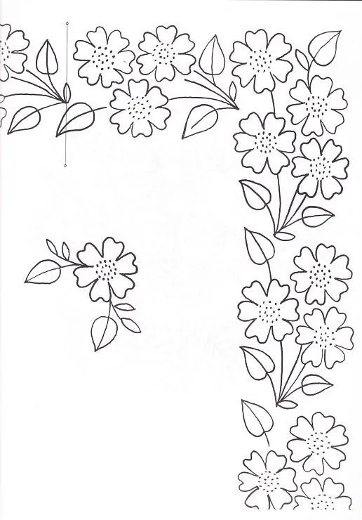motiv za pun vez | Embroidery flowers pattern, Hand embroidery designs, Vintage embroidery motiv za pun vez | Embroidery flowers pattern, Hand embroidery designs, Vintage embroidery