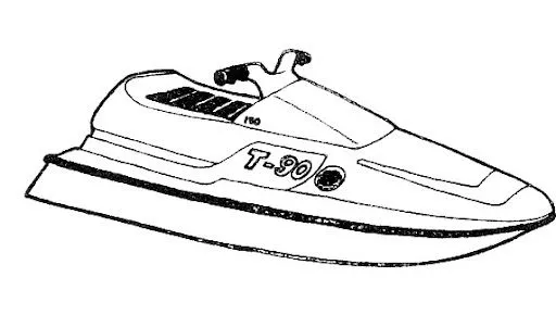 Moto acuatica dibujo - Imagui