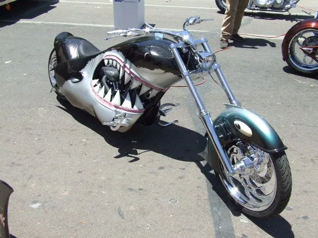 Moto chopper modificada - Imagui