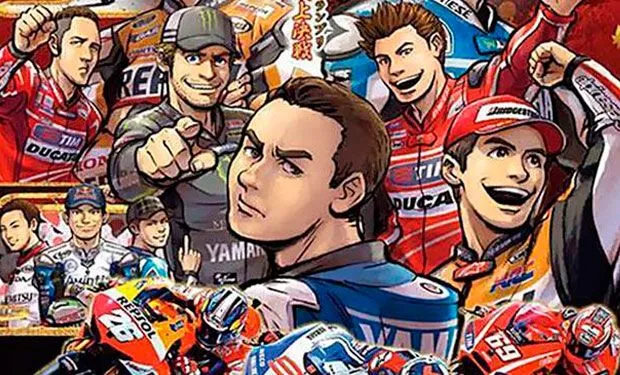 El Moto GP de Japón muy a su estilo manga