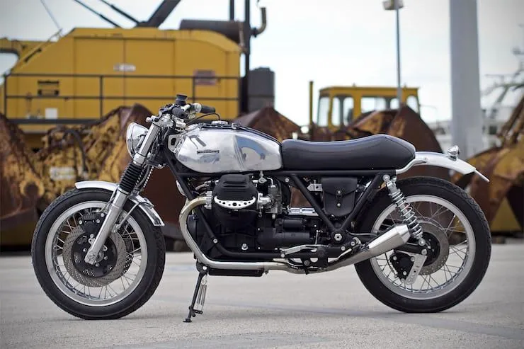 Moto Guzzi Custom by Officine Rossopuro — Silodrome Moto Guzzi Custom by Officine Rossopuro — Silodrome