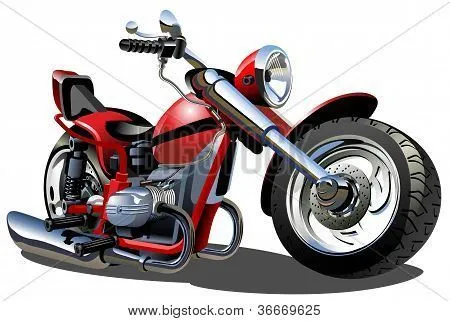 Motocicleta dibujos animados - Imagui