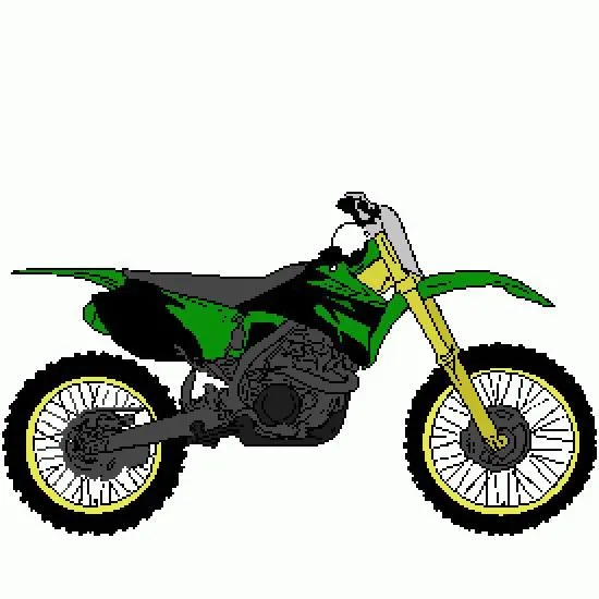 Motocross dibujo, colorear gratis - Dibujos de vehículos para ...