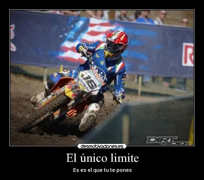 Motocross con mensajes - Imagui