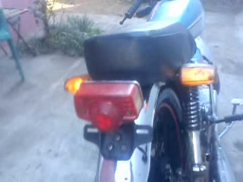 Motomel cg 125 Al Piso! - YouTube