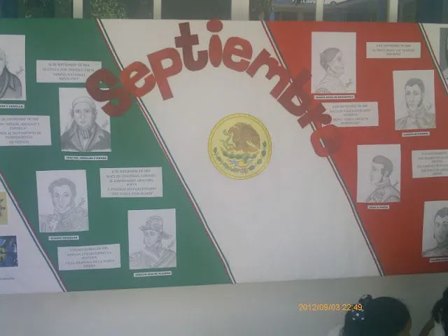 Periodico mural septiembre - Imagui