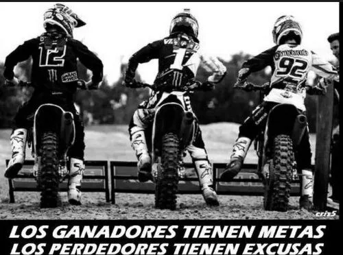 Motos cross con frases - Imagui