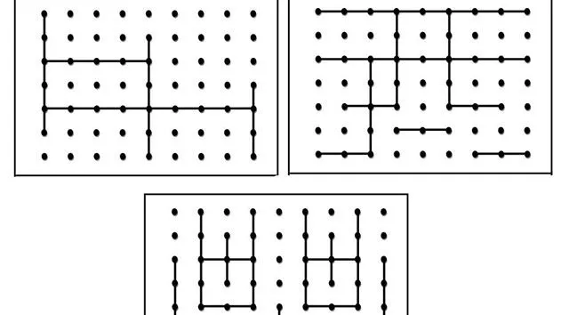 Motricidad fina con puntos. Trazos verticales horizontales nivel ...