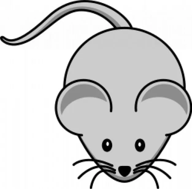 ratón de dibujos animados simples | Descargar Vectores gratis