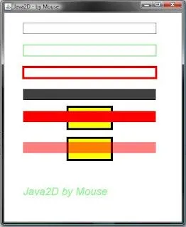 mouse: Introducción a Java2D