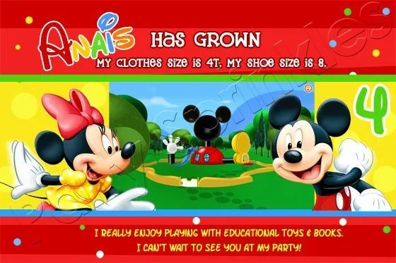 Mouse Tarjetas De Invitacion Para Cumpleanos Mickey Imagenes ... Mouse Tarjetas De Invitacion Para Cumpleanos Mickey Imagenes ...
