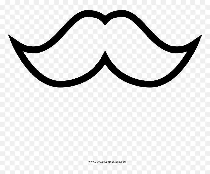Moustache Coloring Page - Bigotes Para Colorear E Imprimir, HD Png Download - vhv Moustache Coloring Page - Bigotes Para Colorear E Imprimir, HD Png Download - vhv