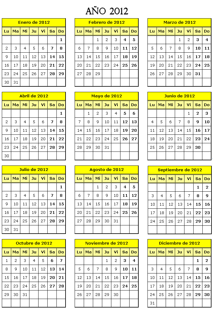 ... - calendario 2012 completo para imprimir download or stream in HD ... - calendario 2012 completo para imprimir download or stream in HD