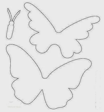 Movil de mariposas para decoración ~ Mimundomanual Movil de mariposas para decoración ~ Mimundomanual